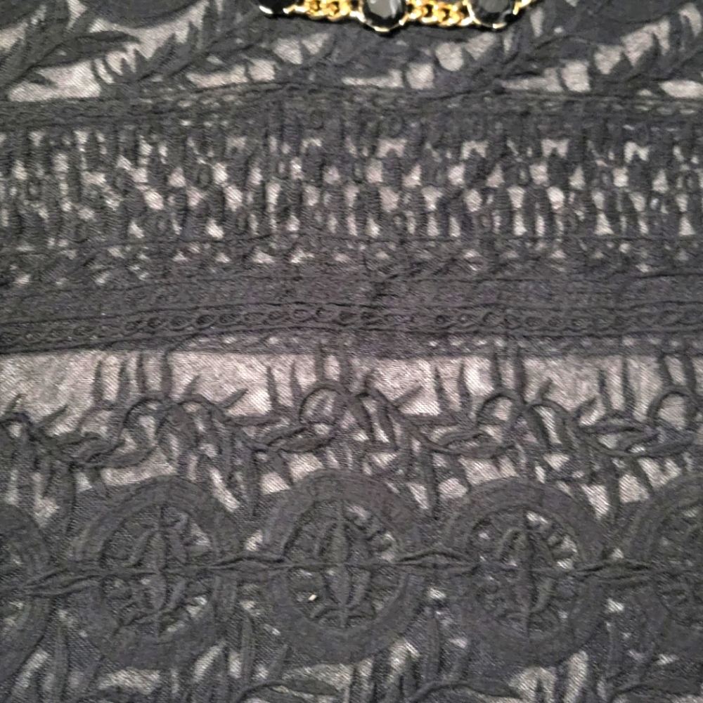 Black Lace Top - Picture 8 of 12